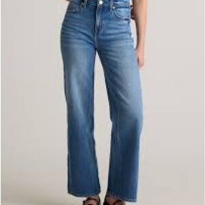 Quince Women's Flare & Wide Leg Jeans - Light Blue